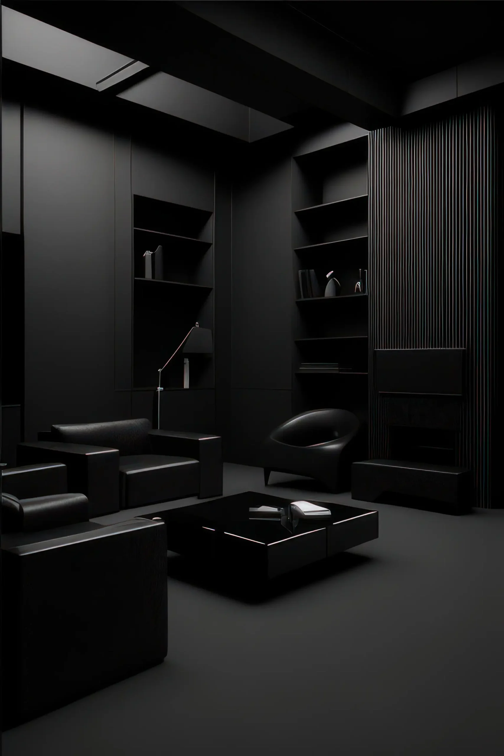 minimalist-black-leather-lounge-commercial-interior